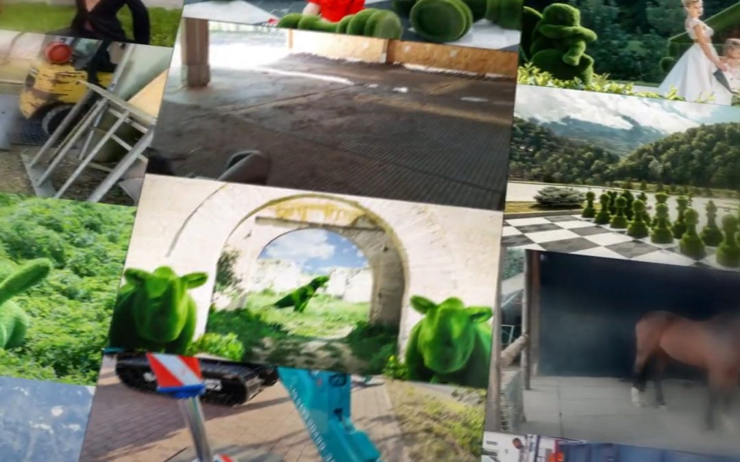 Produktpräsentation in Bewegung